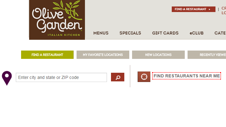 How To Use Olive Garden To Go Menu Page