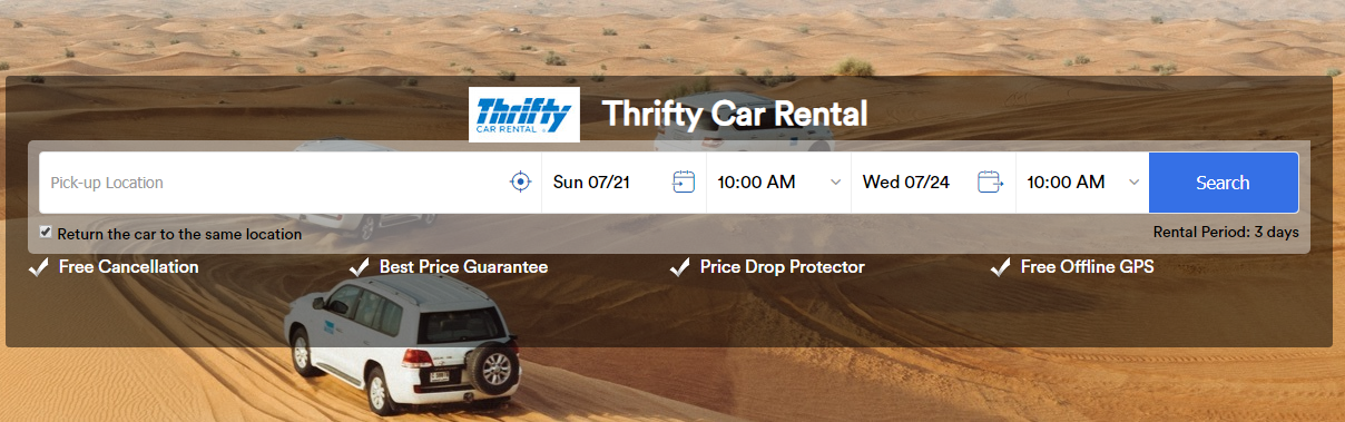Thrifty Car Rental Fort Lauderdale Airport