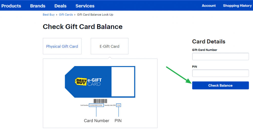 How to Check Best Buy Gift Card Balance